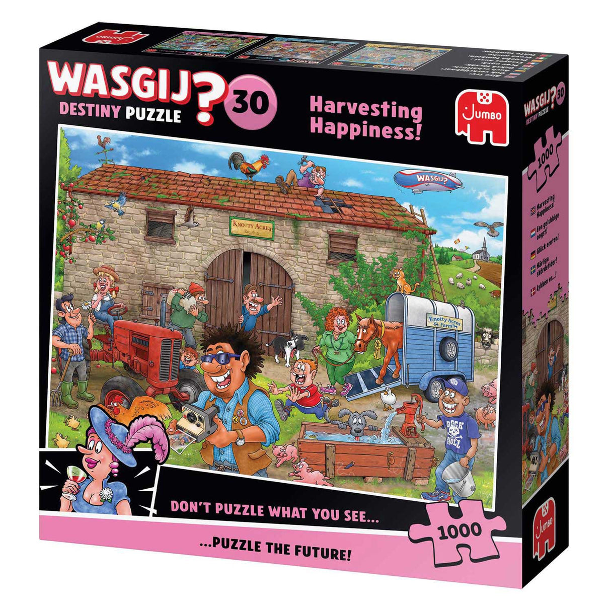 Jumbo Wasgij Destiny 30 - A Happy Harvest! - 1000 pcs.