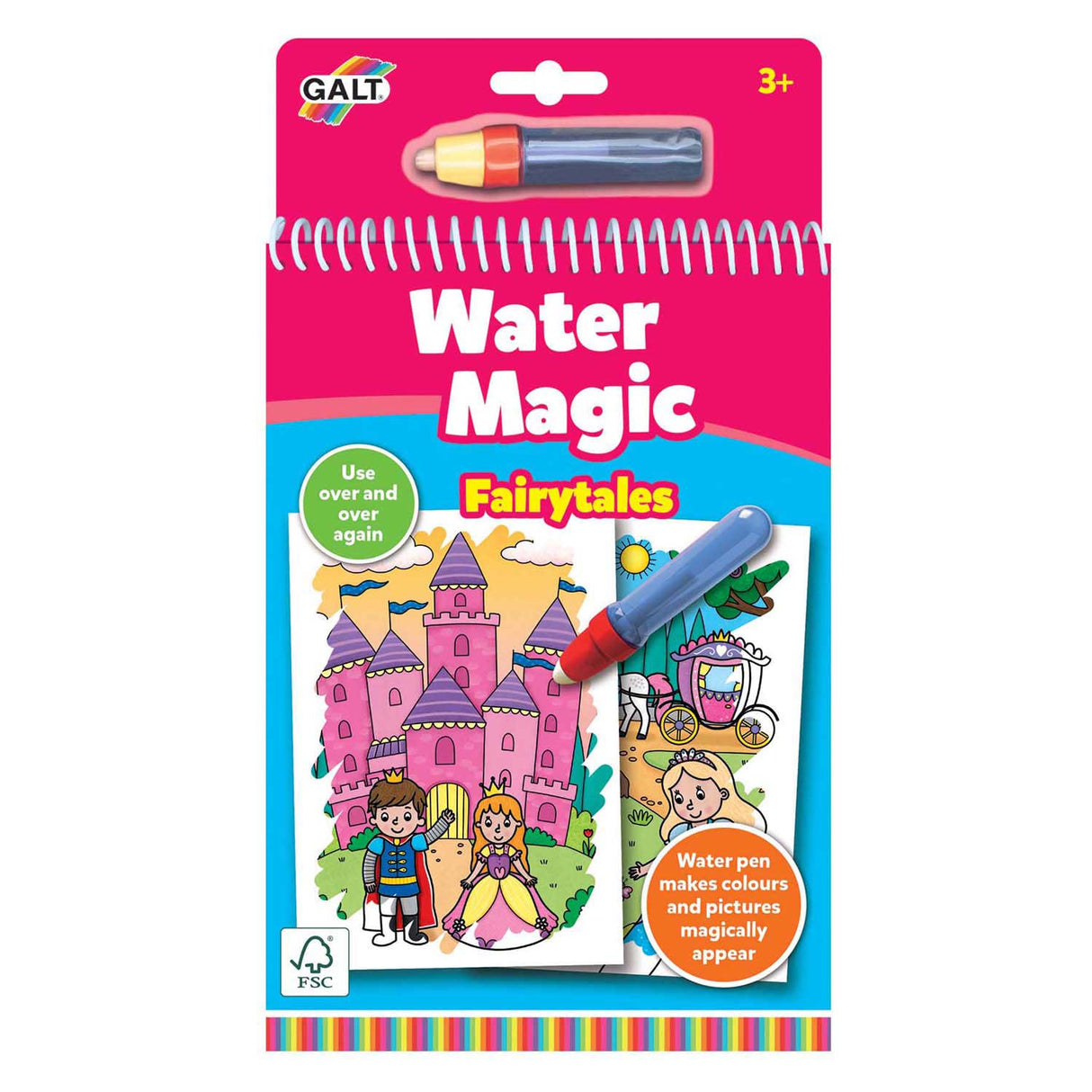 Jumbo galt - water magic fairytales - 6 coloring pages