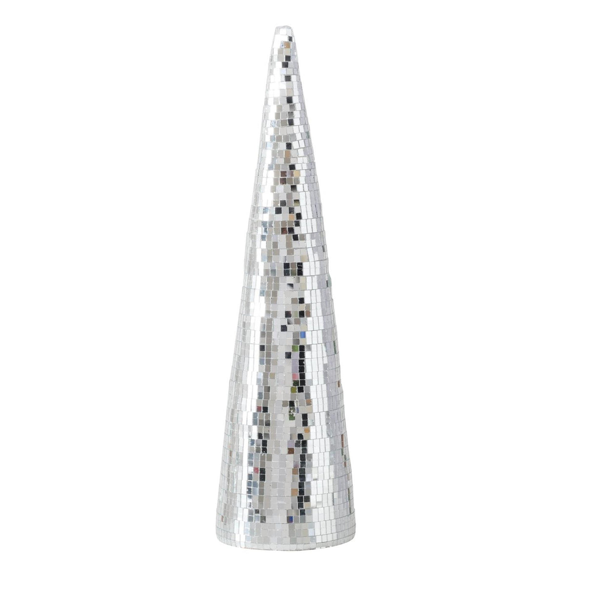 Boltze home kerstboom disco spiegelglas h39cm