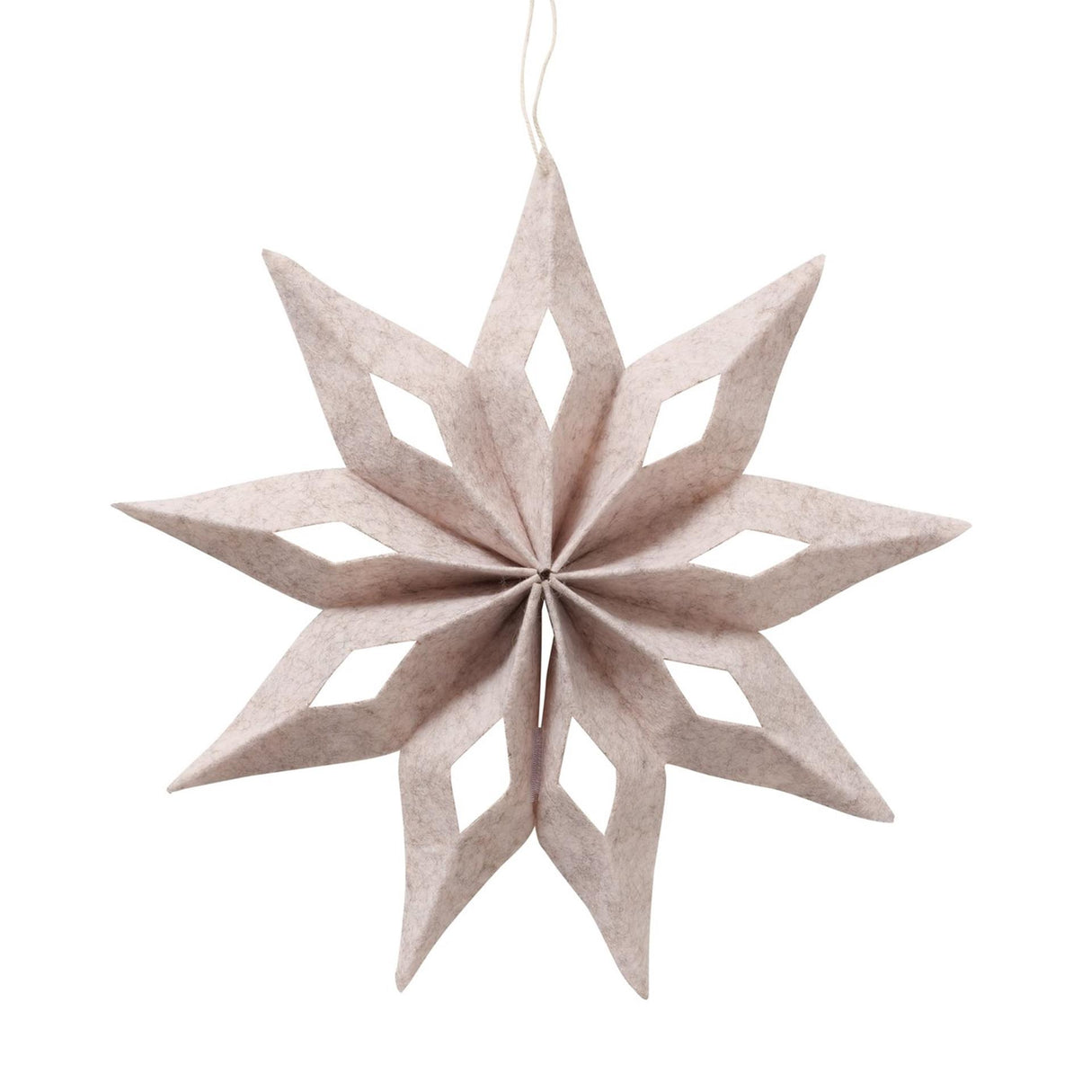 Boltze home ster van vilt d30cm