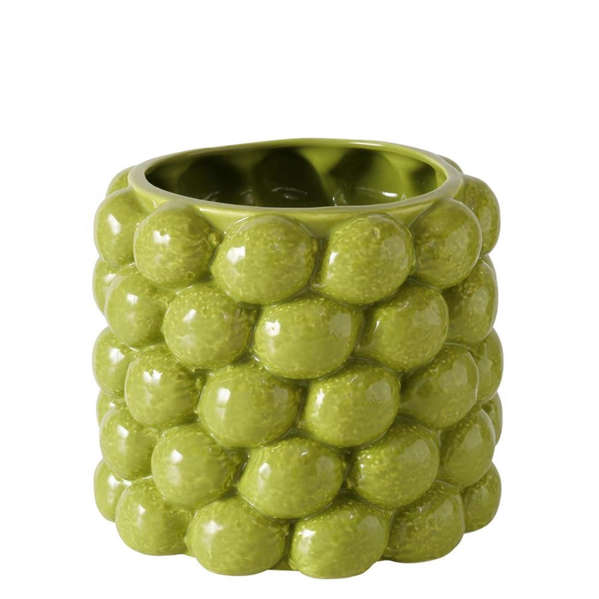 Boltze home bloempot lime dia16x14cm