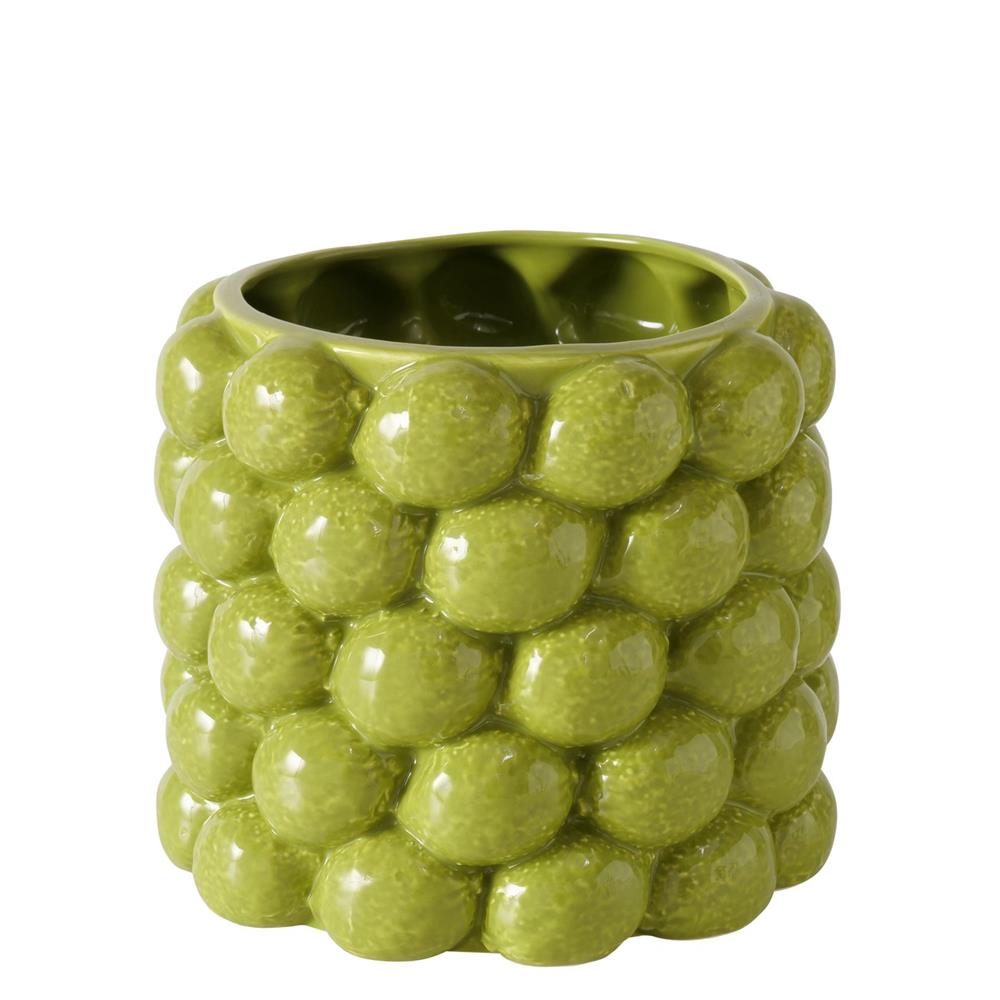 Boltze home pot de fleur citron vert dia16x14cm