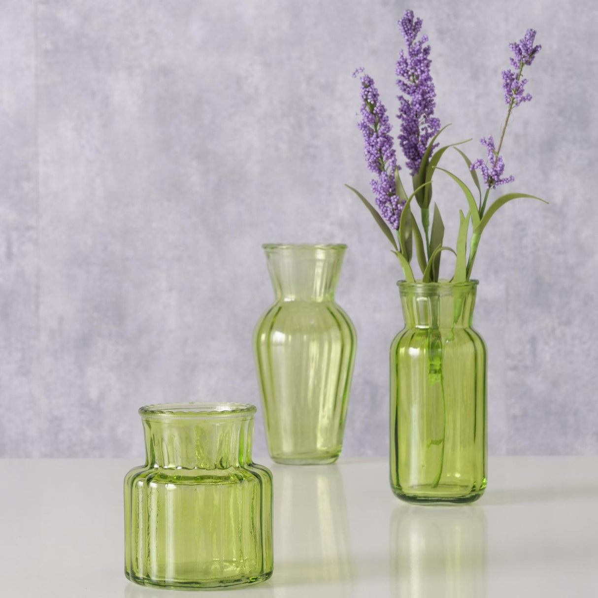 Boltze home vaas tilla 3-delig groen