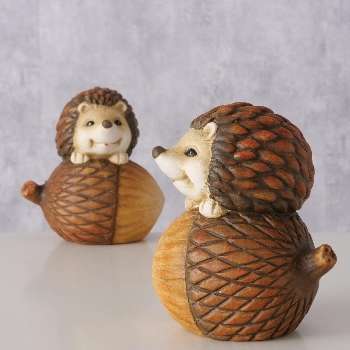 Boltze home figuur egel 12x9x13cm