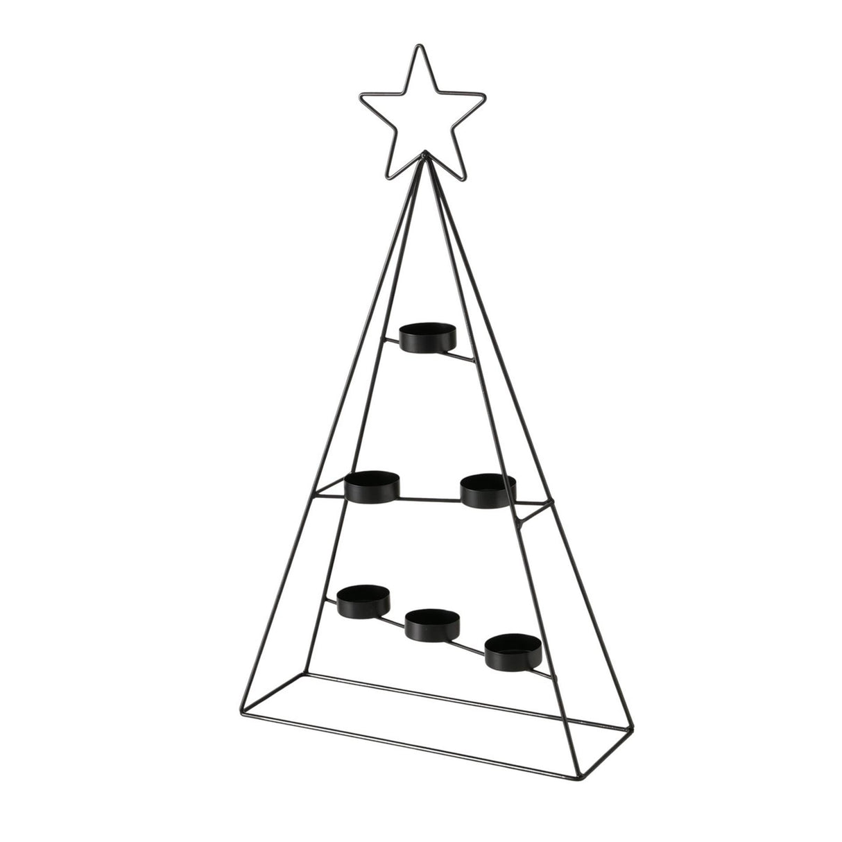 Boltze home theelichthouder kerstboom