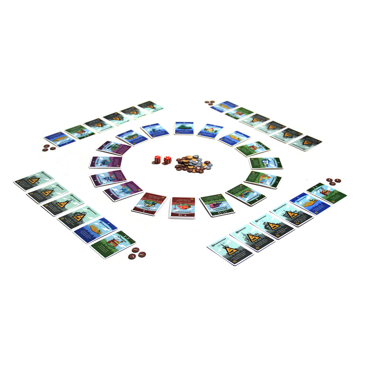 White Goblin Games Machi Koro dice game