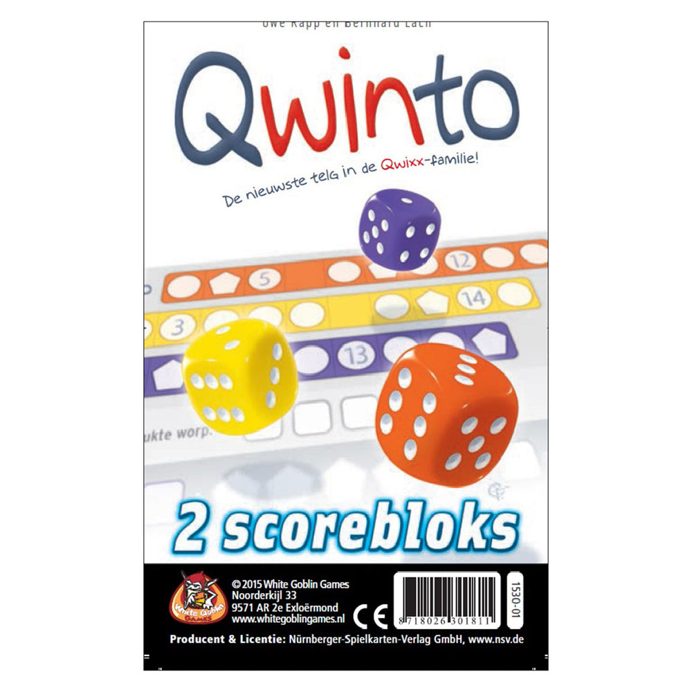 Jeux de gobelin blanc Qwinto Bloks