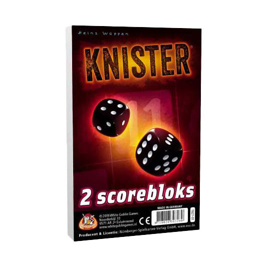 White goblin games knister scoreblokken expansion set, 2 pcs.