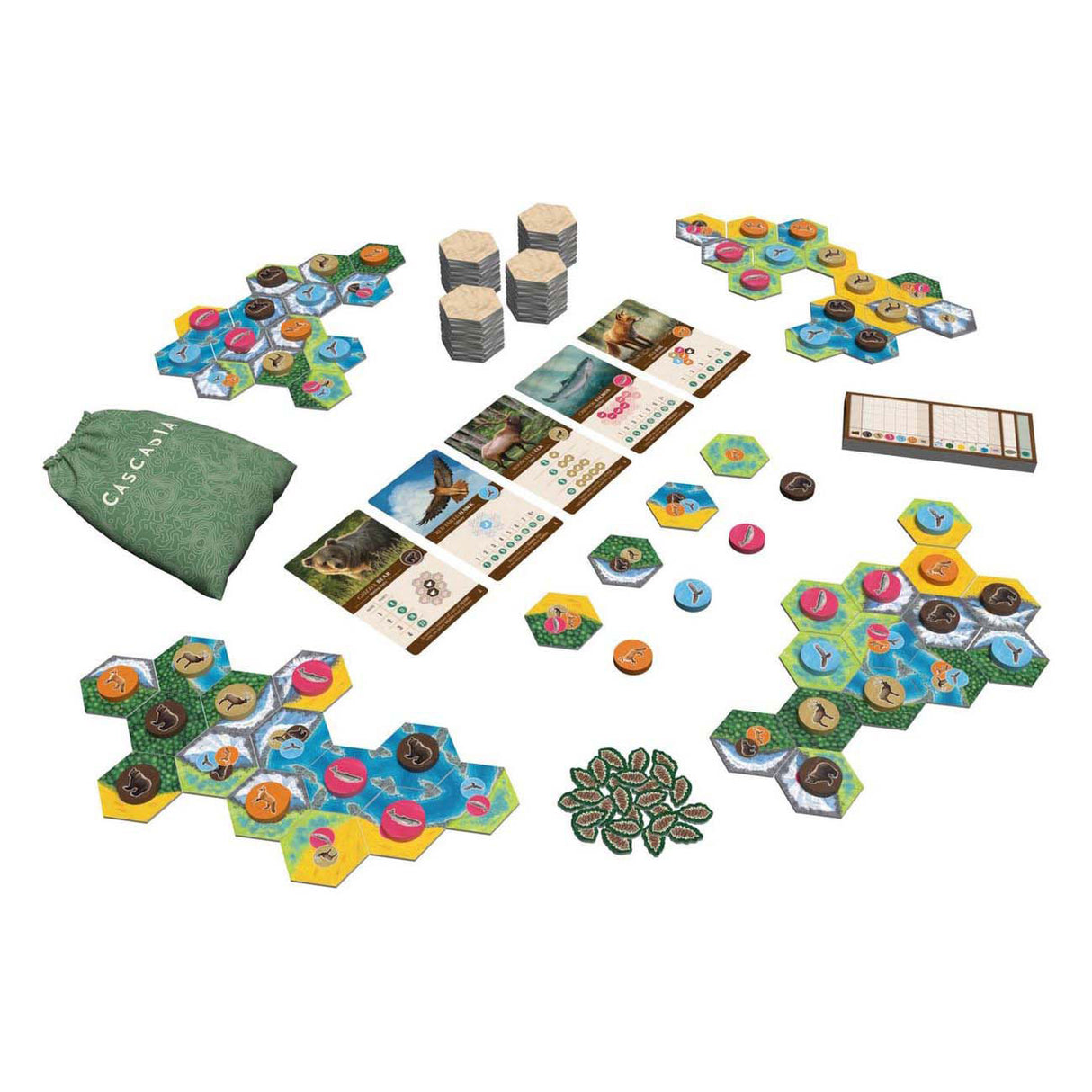 Weiße Goblin -Spiele Cascadia