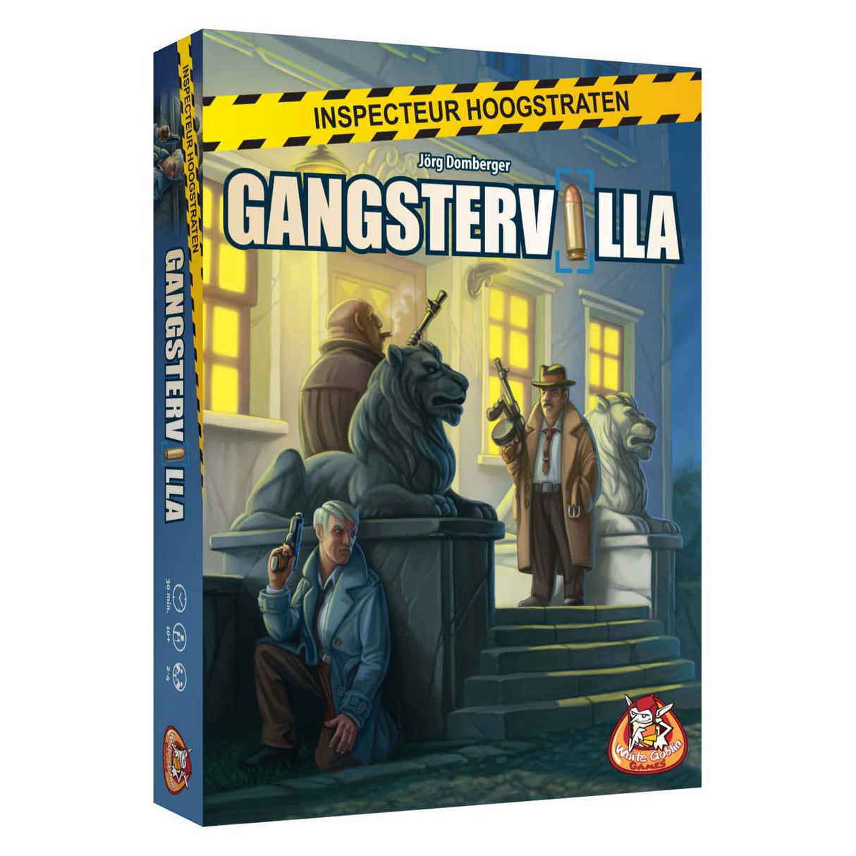 White goblin games inspector Hoogstraten: gangster villa - card game