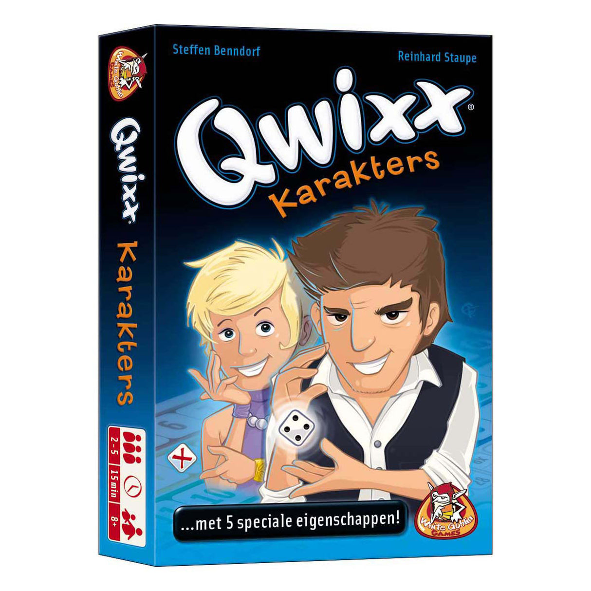 White goblin games qwixx karakters - uitbreiding