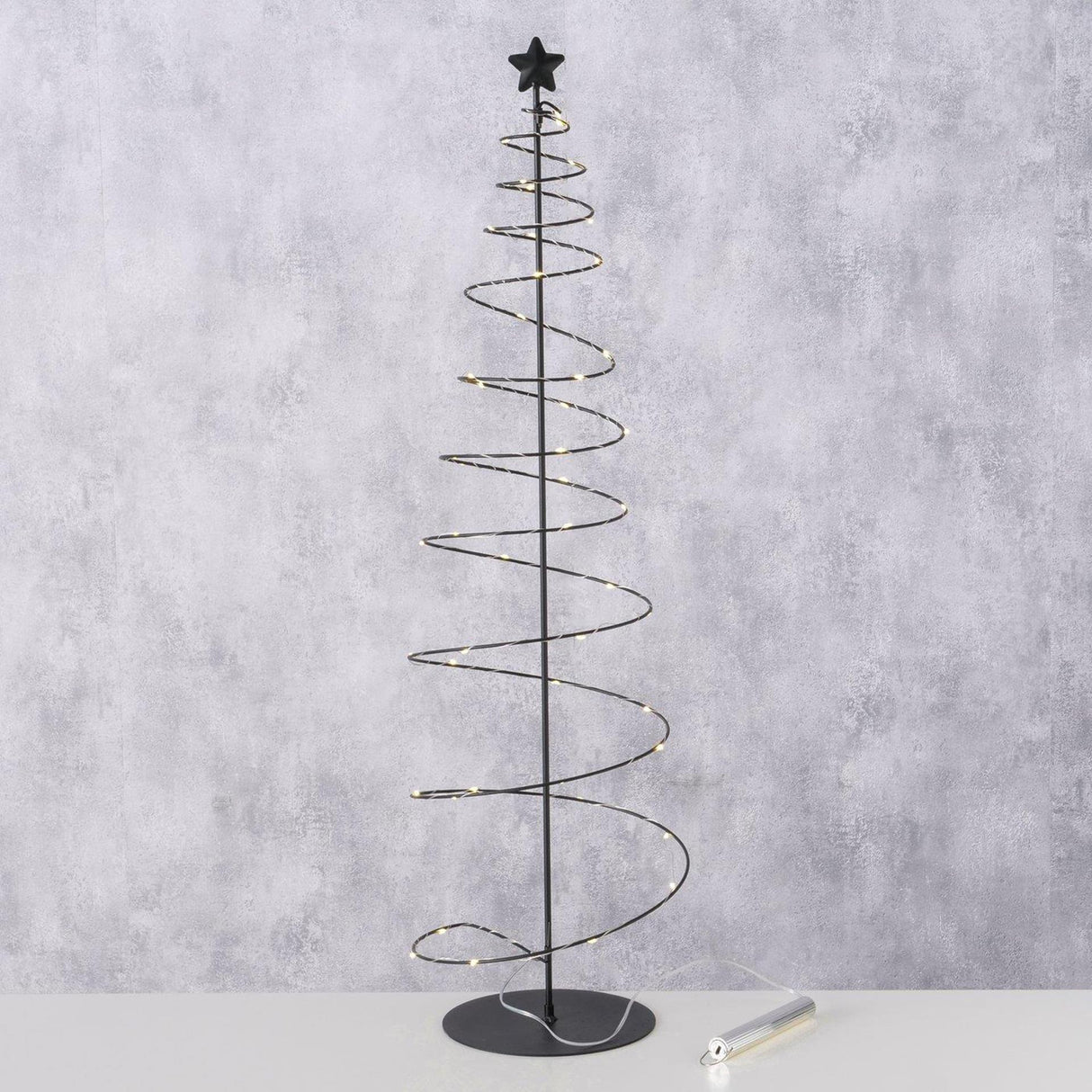 Boltze home kerstboom metaal ø22xh81cm