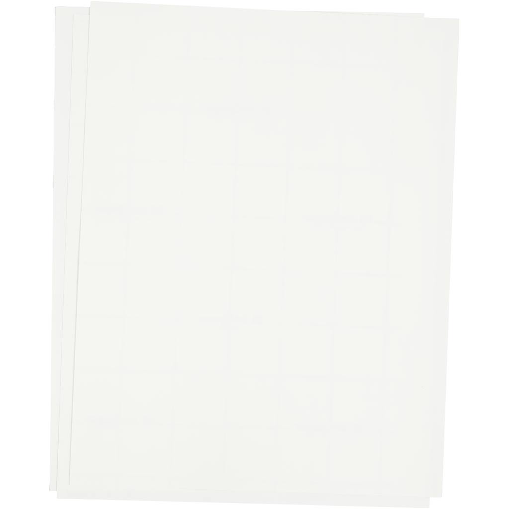 Creativ company transfer sheets, sheet 21.5x28 cm, for dark and light textiles, white, 3 sheets 1 box