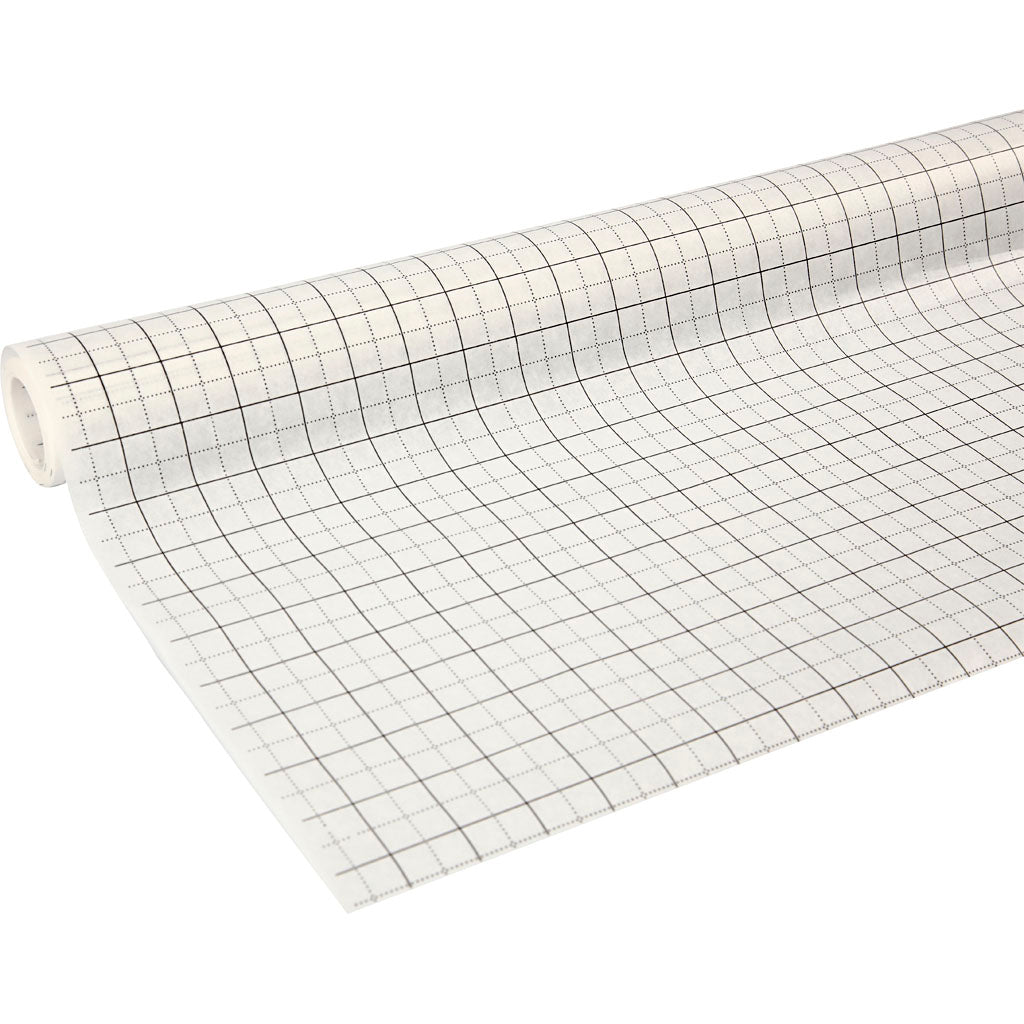 Creativ company graph paper patterned paper, w: 80 cm, 28 gr, 15 m 1 roll