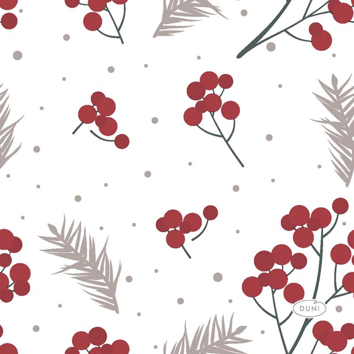 Duni napkins berrie mare 24x24cm