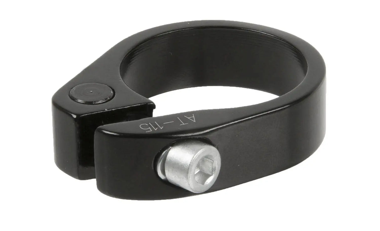 Zoom seatpost clamp aluminum 31.8 mm black on card