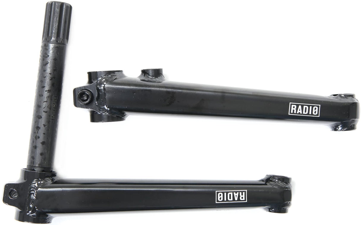 Radio bmx crank am bmx crank am 3 pcs.w.bot.bracket,black