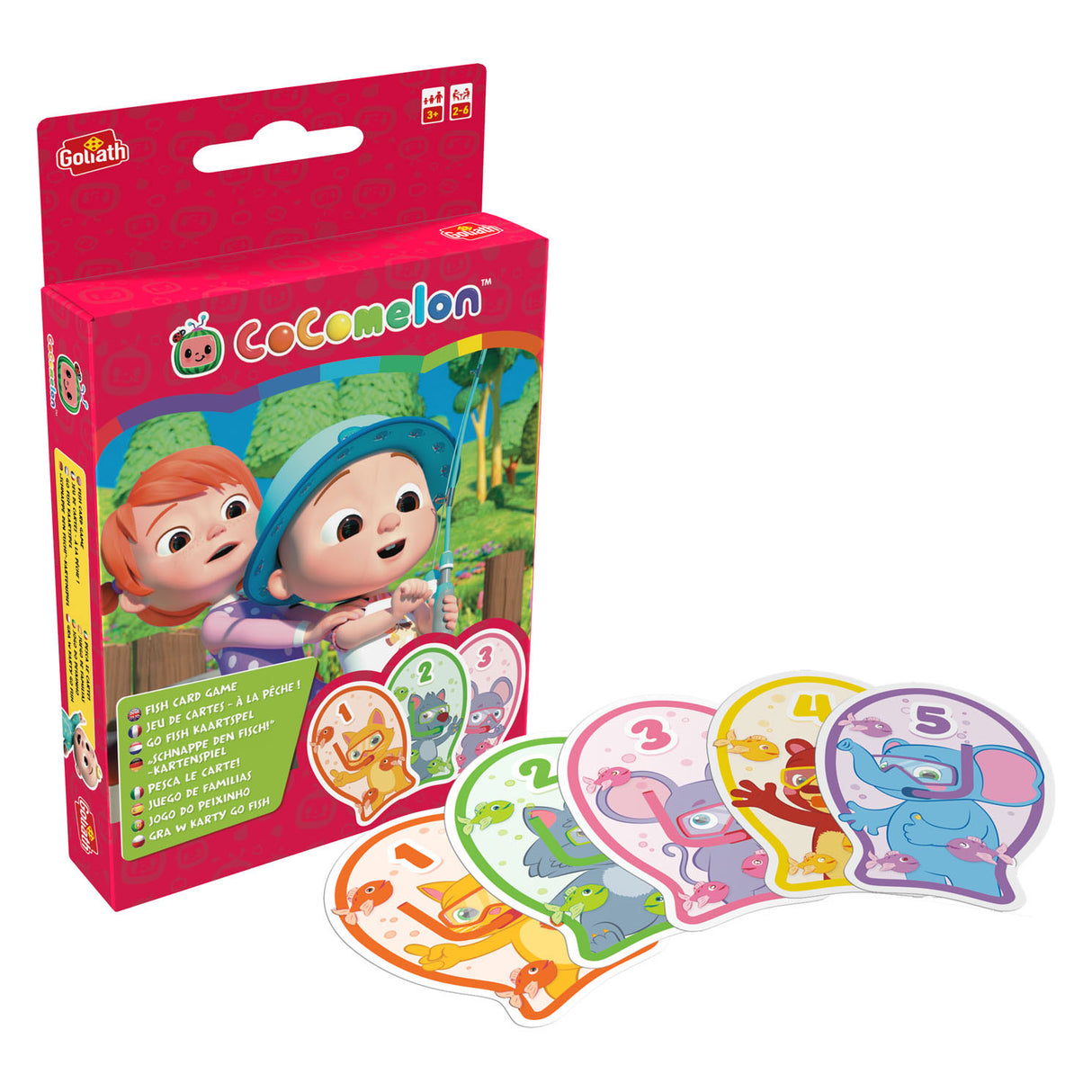 Goliath Games CoComelon Go Fish Card Game