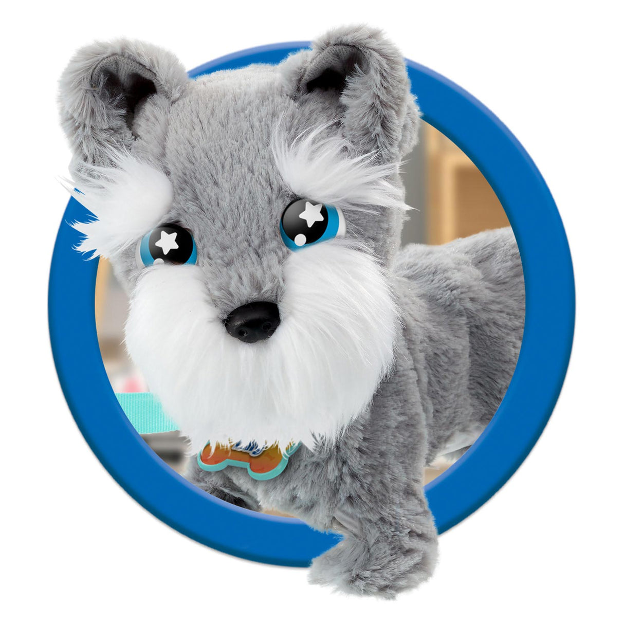 Animagic Tilly Terrier Dog Interactive Plush Toy