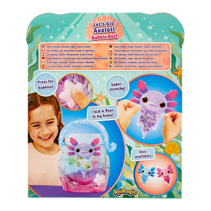 Animagiskt axolotl akvarium | 2 st