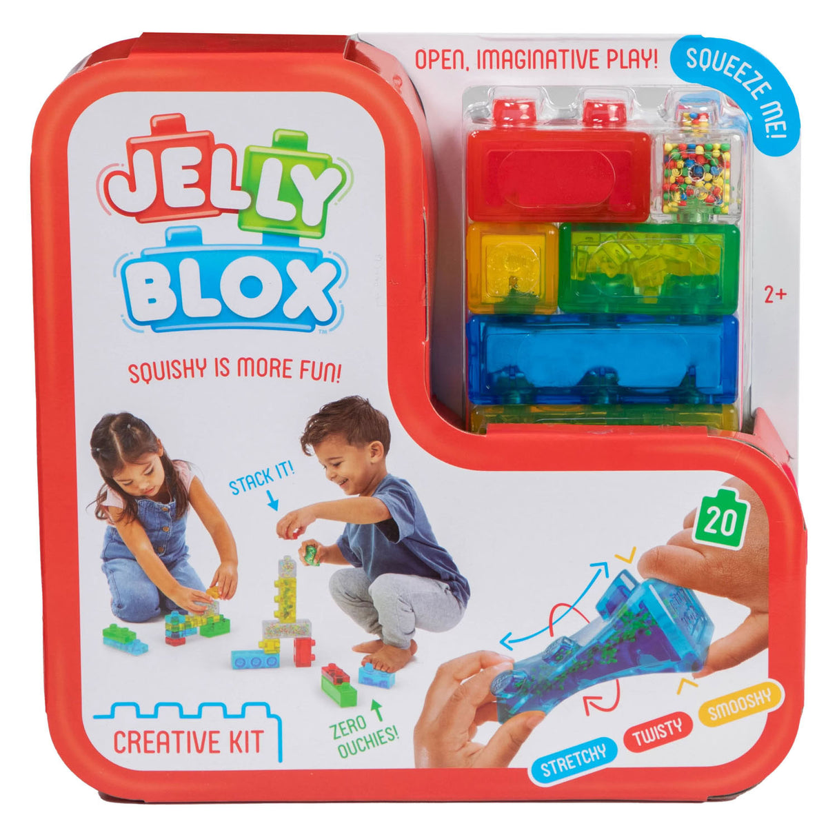 Goliath jelly blox kreatív készlet puha építőkockák