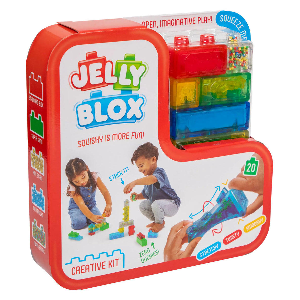 Goliath jelly blox kreatív készlet puha építőkockák