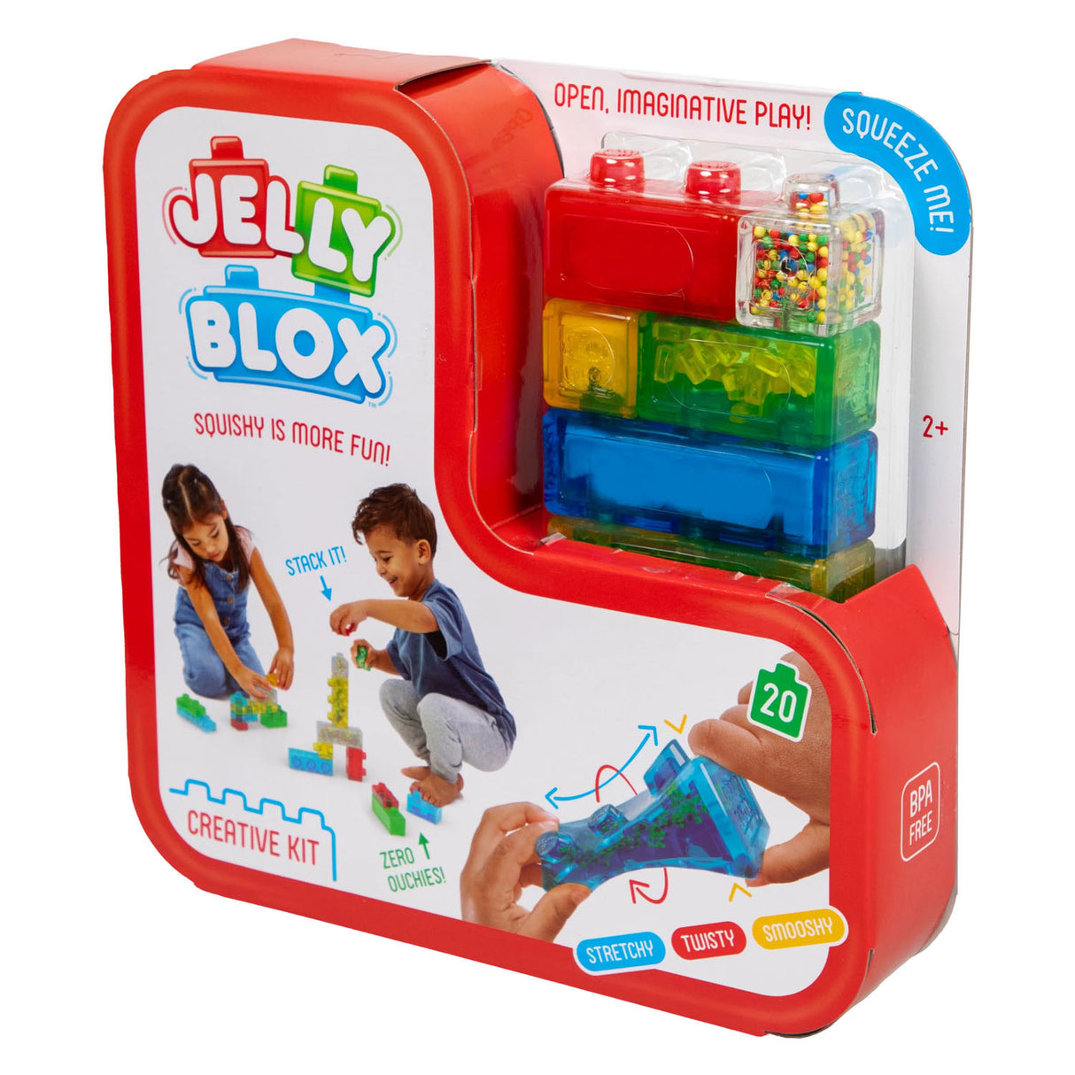 Goliath jelly blox kreatív készlet puha építőkockák