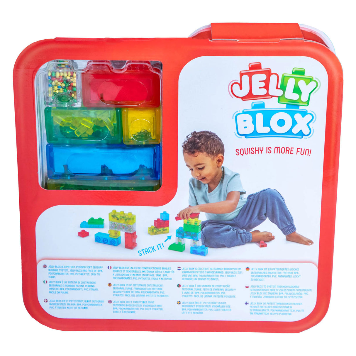 Goliath jelly blox kreatív készlet puha építőkockák