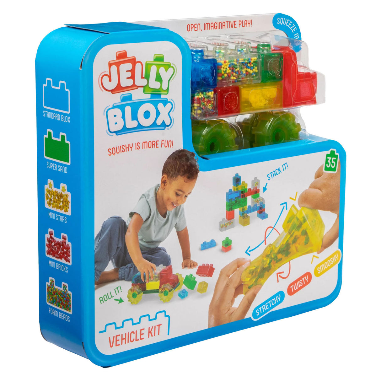 Jelly blox vroom lastbilsæt