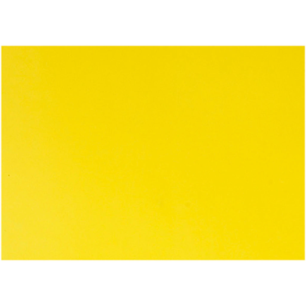 Creativ company glossy paper, sheet 32x48 cm, 80 gr, yellow, 25 sheets 1 box