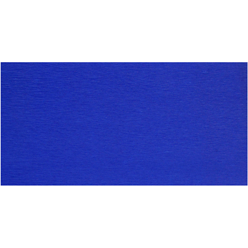Creativ company crepe paper, sheet 50x250 cm, blue, 10 fold 1 box