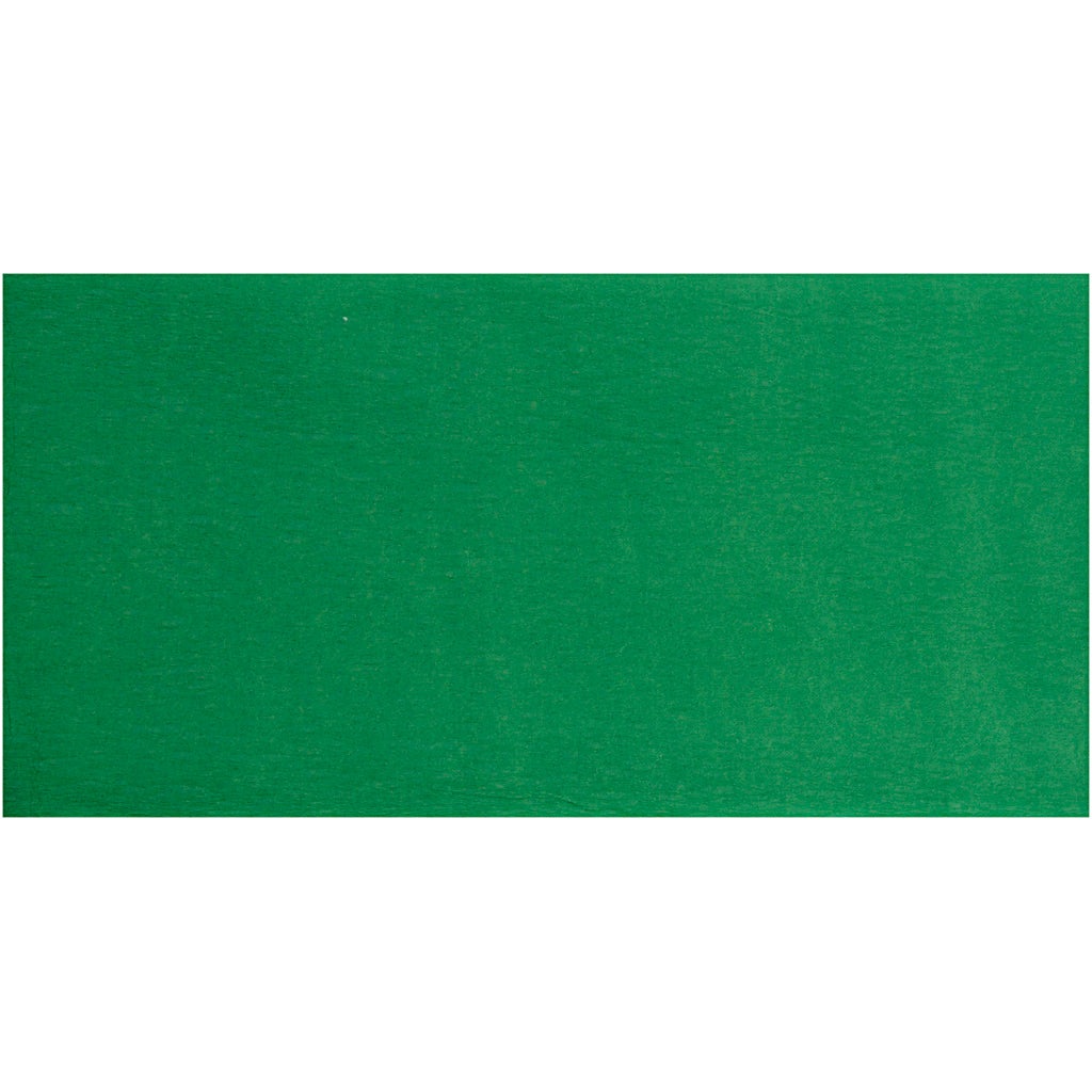 Creativ company crepe paper, sheet 50x250 cm, green, 10 fold 1 box