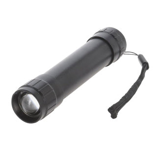 No brand flashlight aluminum black