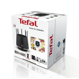 Tefal fondue ruostumattomasta teräksestä valmistettu muotoilu