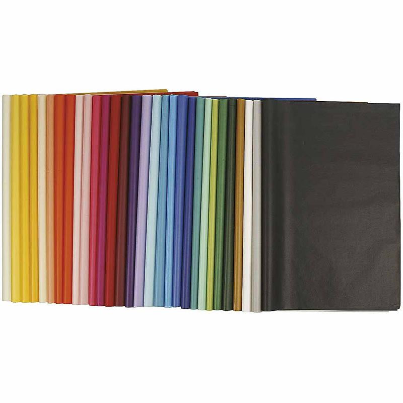 Creativ company tissue paper, sheet 50x70 cm, 17 gr, 300 sheets 1 box