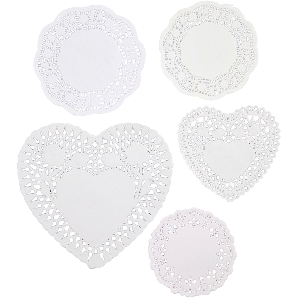 Creativ company cake napkins, size 9-14.5 cm, 5x80 pieces 1 box