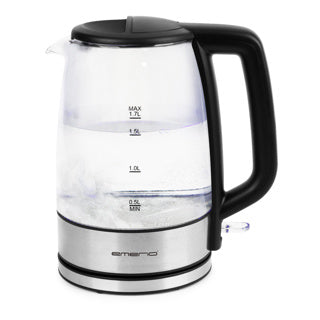 Emerio vedenkeitin 1,7l lasi wk-130126