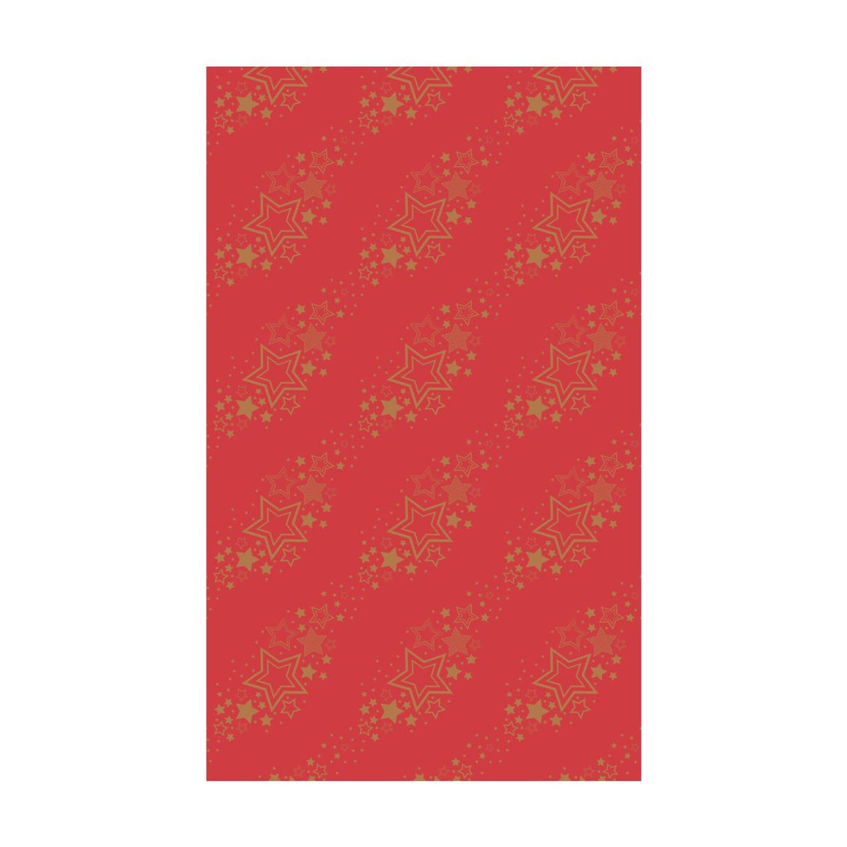 Duni tafellaken holiday star red 220cm