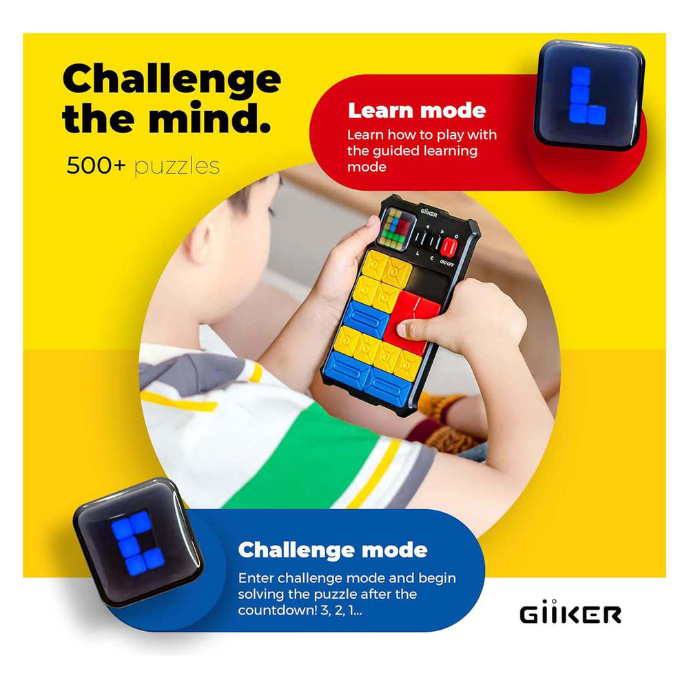 Giiker super slide puzzle game - black
