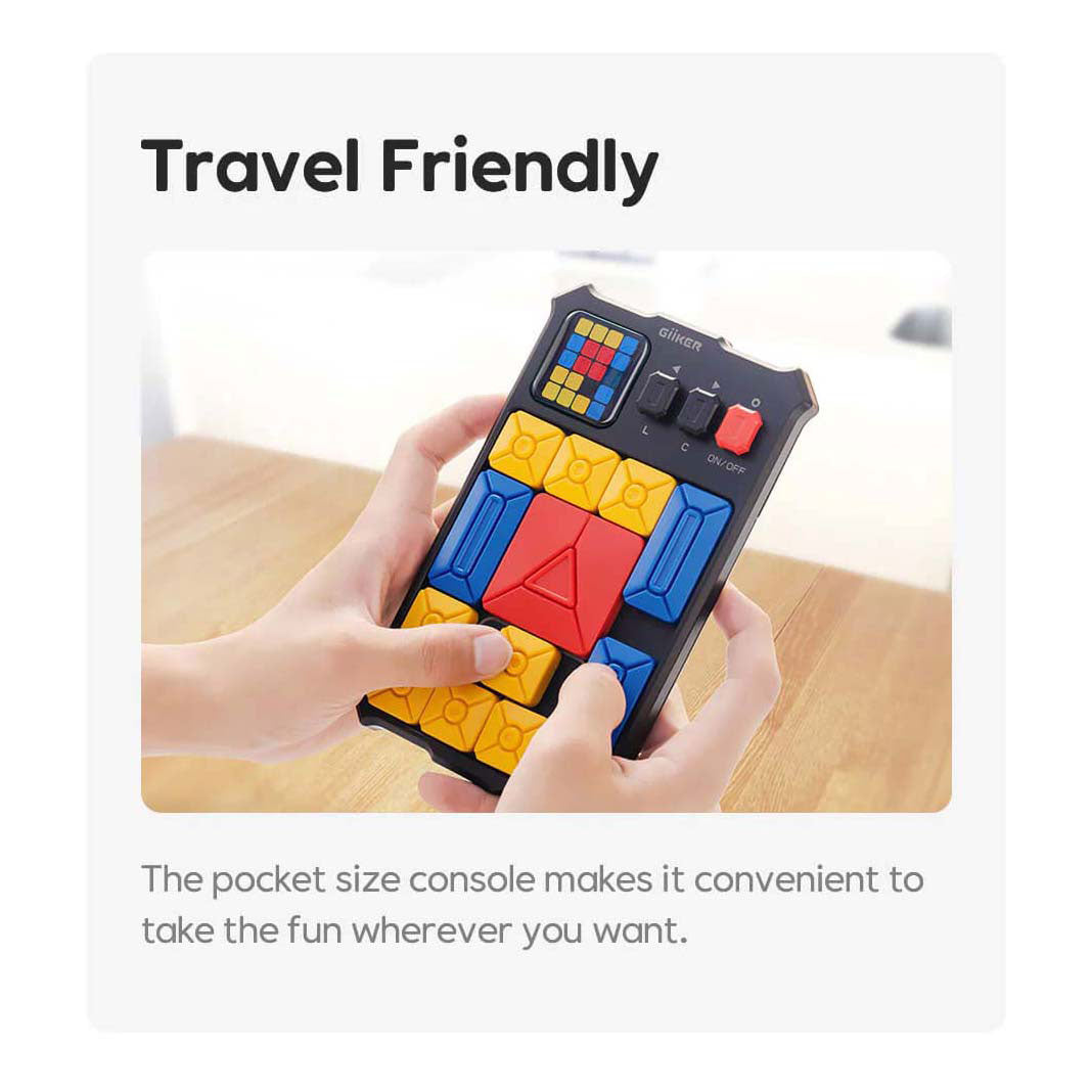 Giiker super slide puzzle game - black