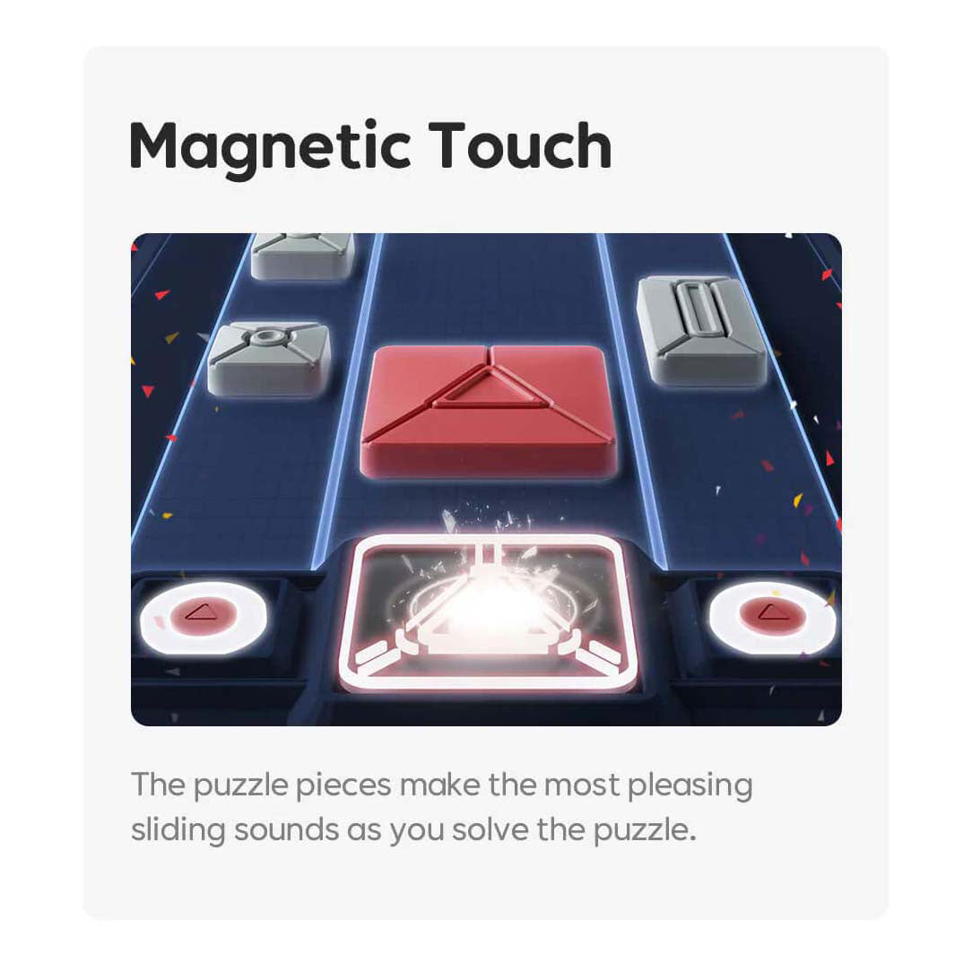 Giiker super slide puzzle game - gray