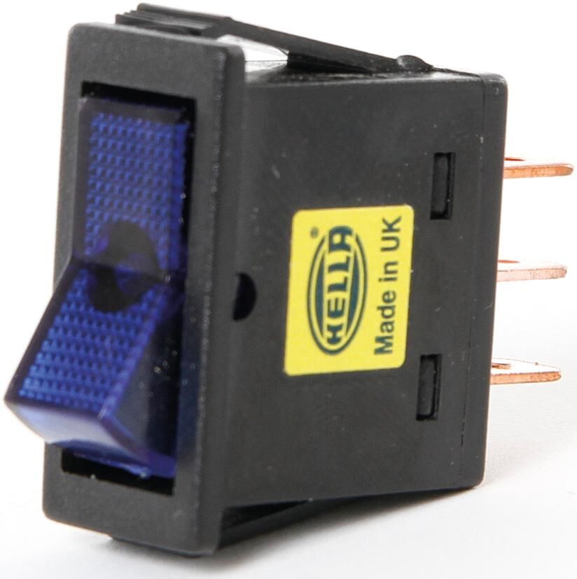 Hella rocker switch shifter on-off blue wipptaster