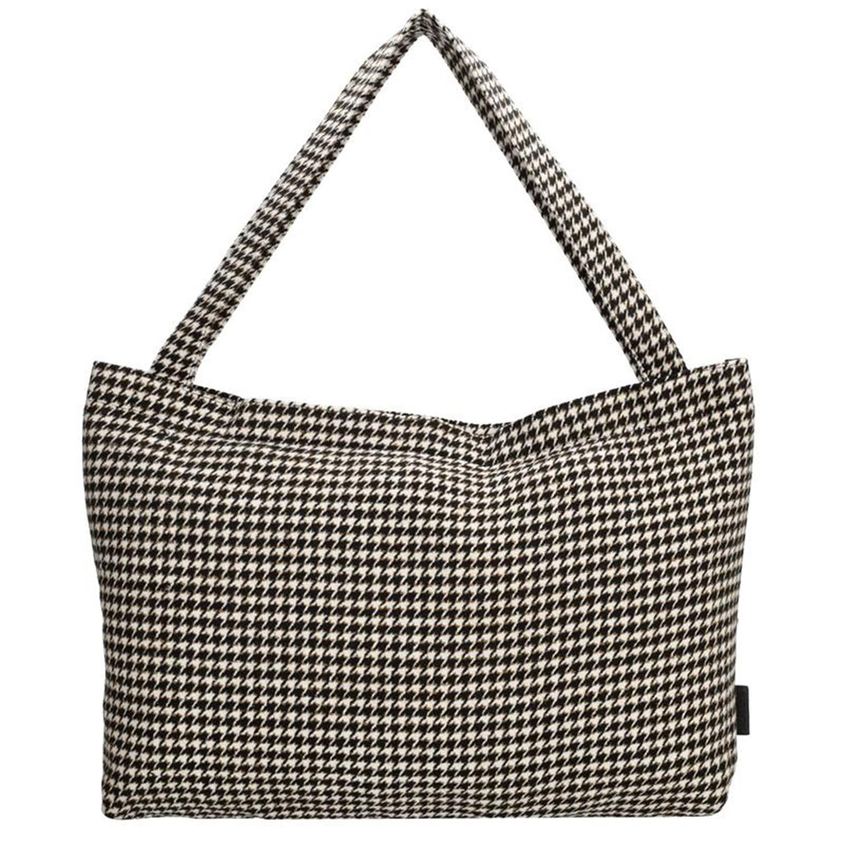 Beagles shopper pied de poule zwart