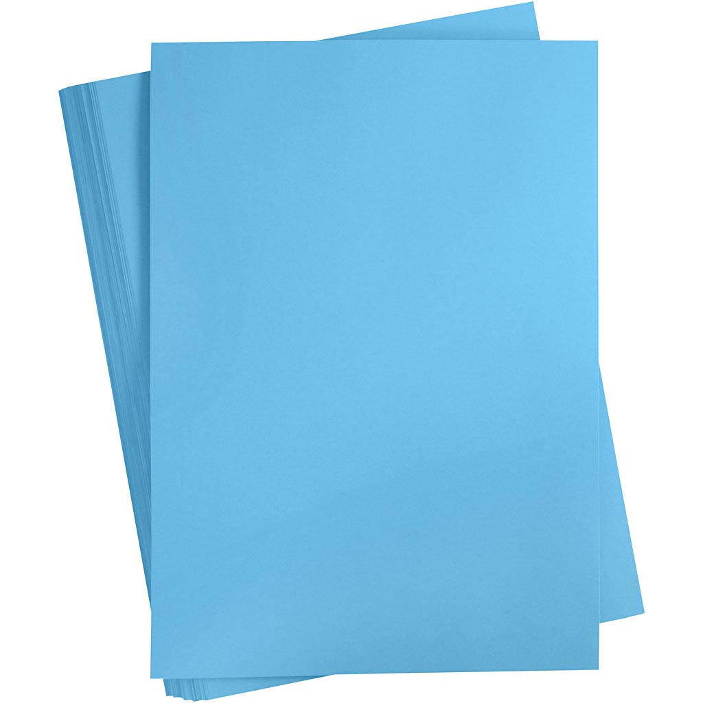 Creativ company colored cardboard, a2, sheet 420x594 mm, 180 gr, turquoise, 100 sheets 1 box