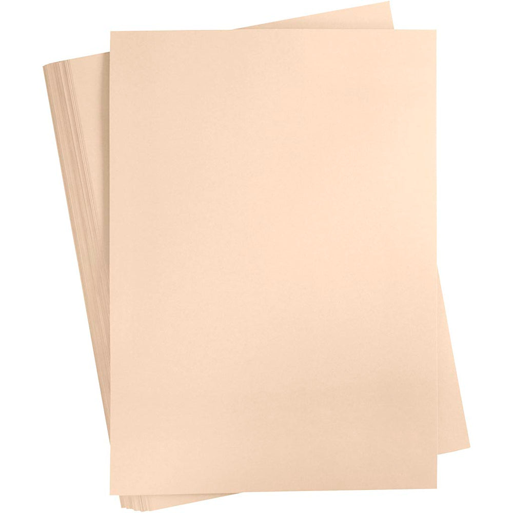 Creativ company colored cardboard, A2, sheet 420x594 mm, 180 g, beige, 100 sheets 1 box