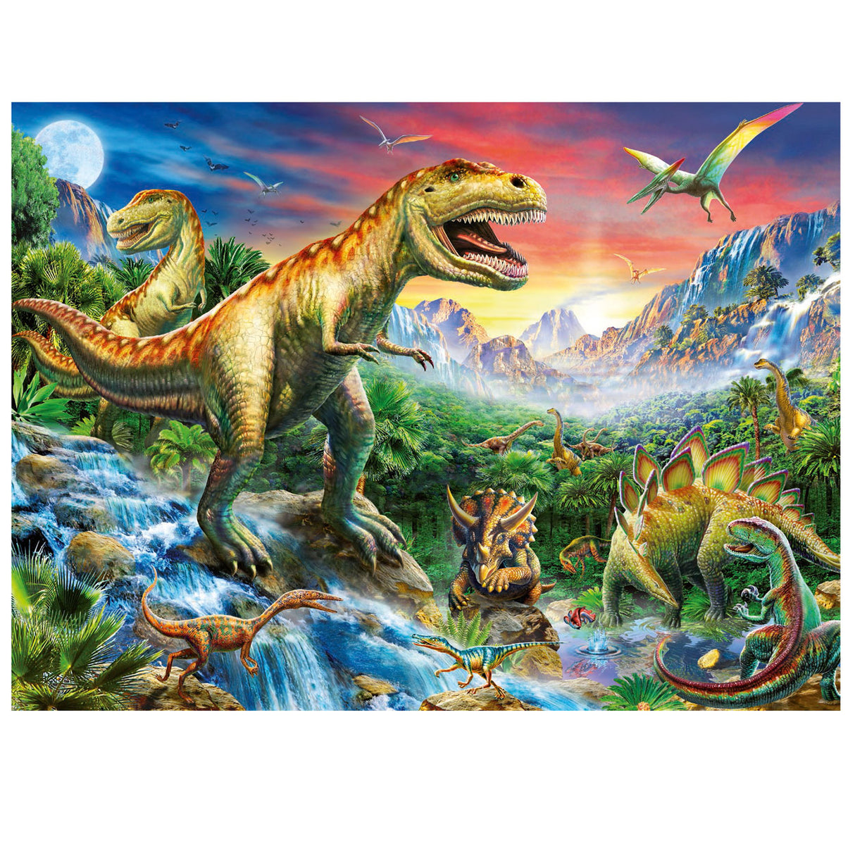 Ravensburger with the dinosaurs, 100 pcs. XXL