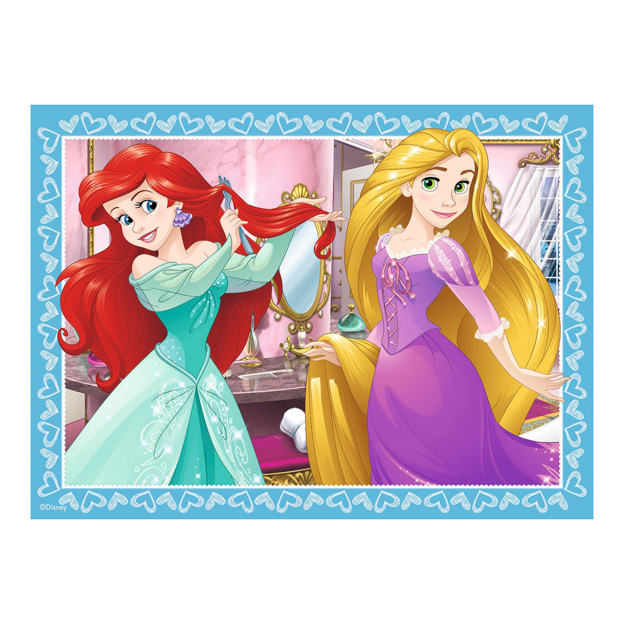 Ravensburger - Princezna puzzle 4in1