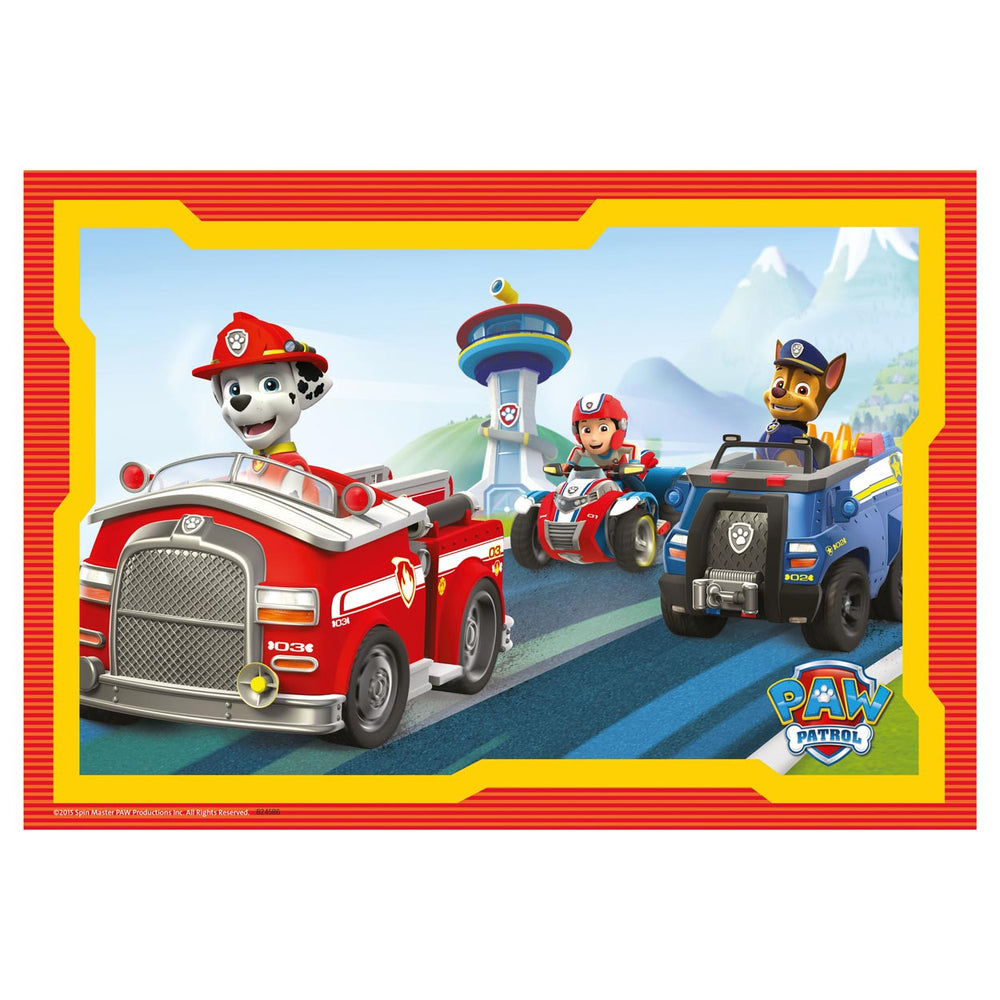 Ravensburger Paw Patrol Puzzle - Pfotenpatrouille in Aktion, 2x12st.