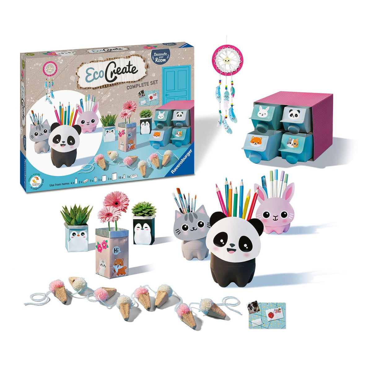 EcoCreate Maxi - Decorate My Room Craft Set