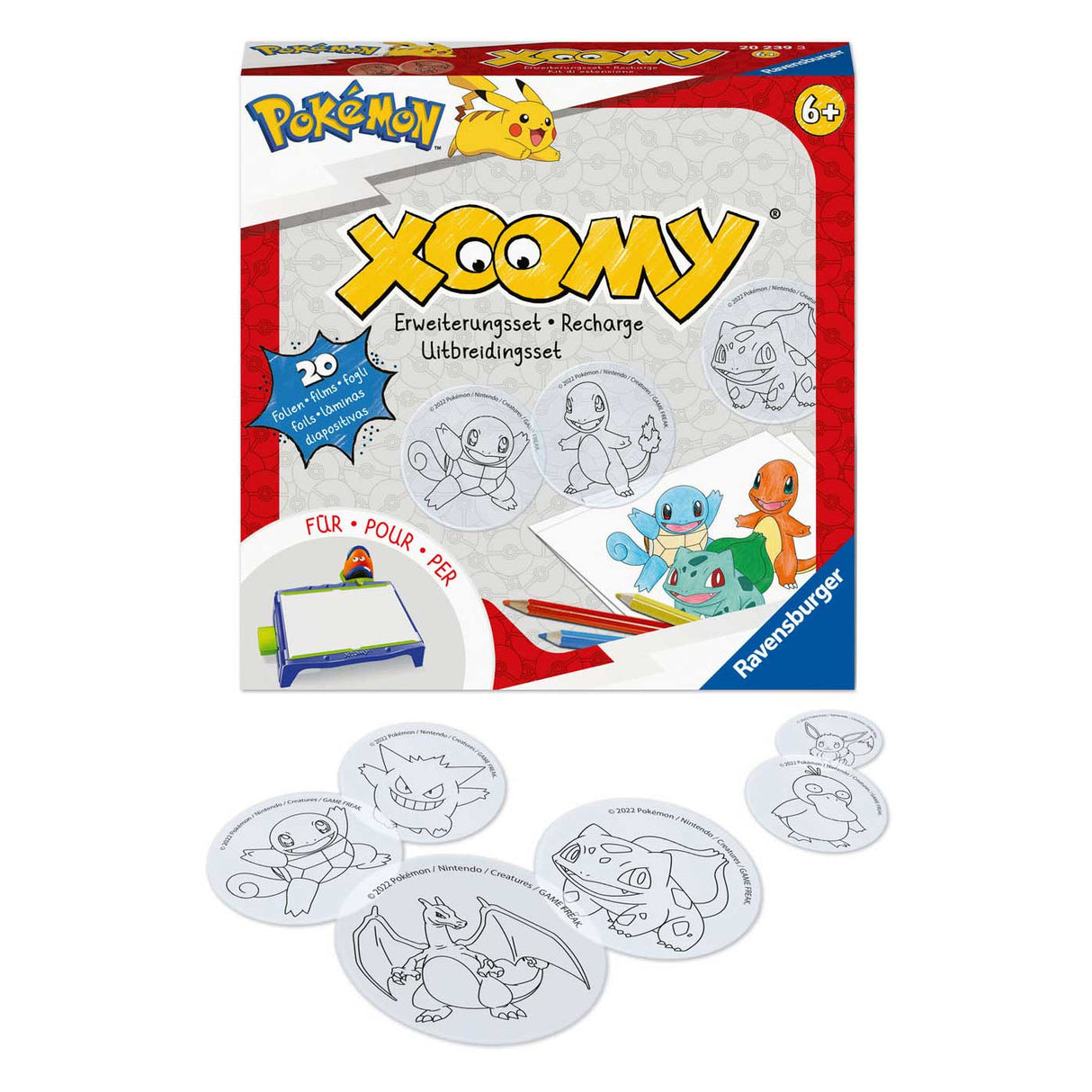 RAVENSBURGER XOOMY RIFALLATO - Pokemon